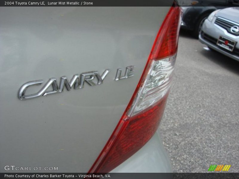 Lunar Mist Metallic / Stone 2004 Toyota Camry LE