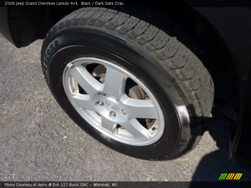 Black / Dark Slate Gray 2008 Jeep Grand Cherokee Laredo 4x4