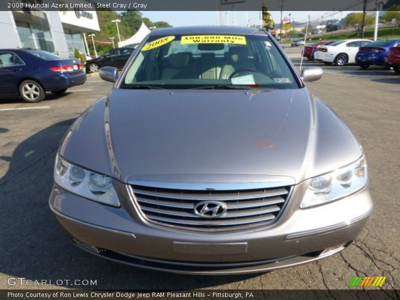 Steel Gray / Gray 2008 Hyundai Azera Limited