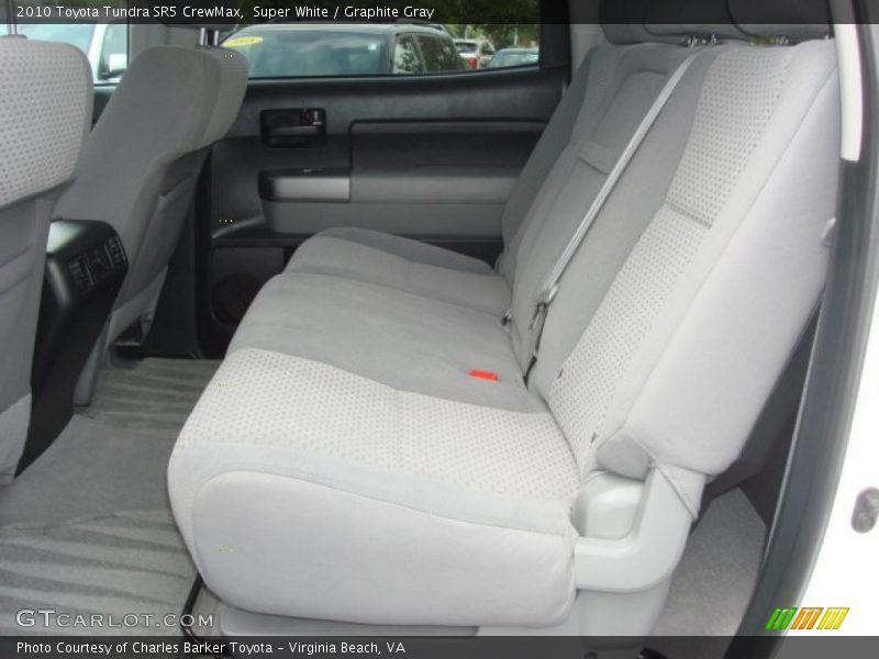 Super White / Graphite Gray 2010 Toyota Tundra SR5 CrewMax