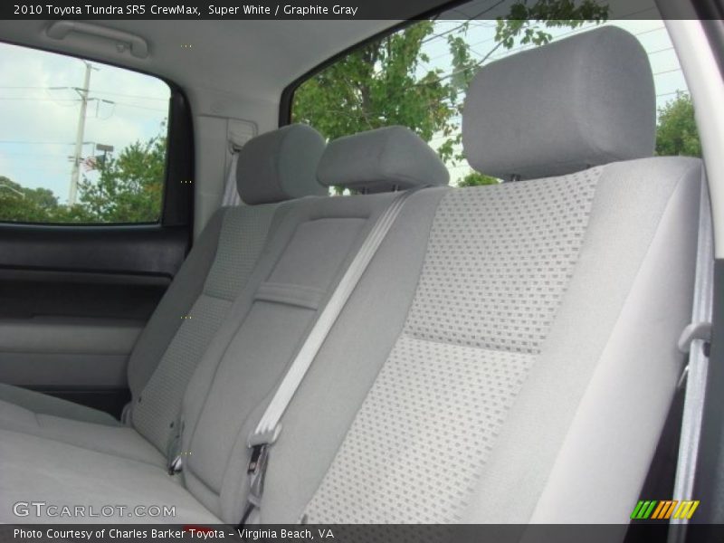 Super White / Graphite Gray 2010 Toyota Tundra SR5 CrewMax