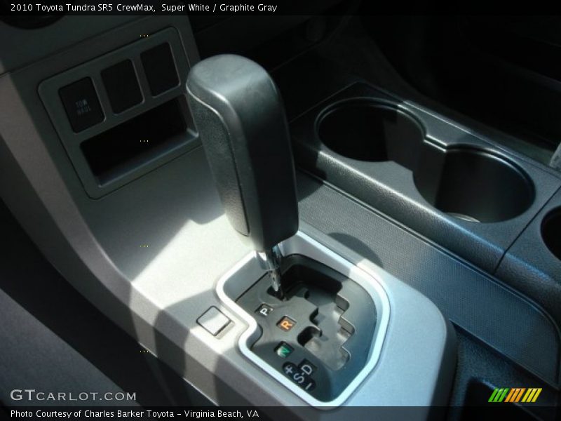 Super White / Graphite Gray 2010 Toyota Tundra SR5 CrewMax