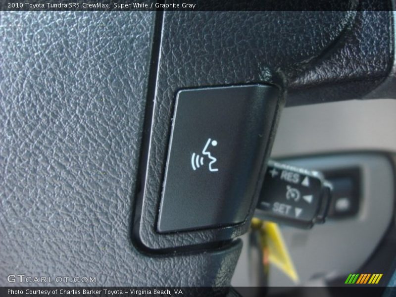 Super White / Graphite Gray 2010 Toyota Tundra SR5 CrewMax