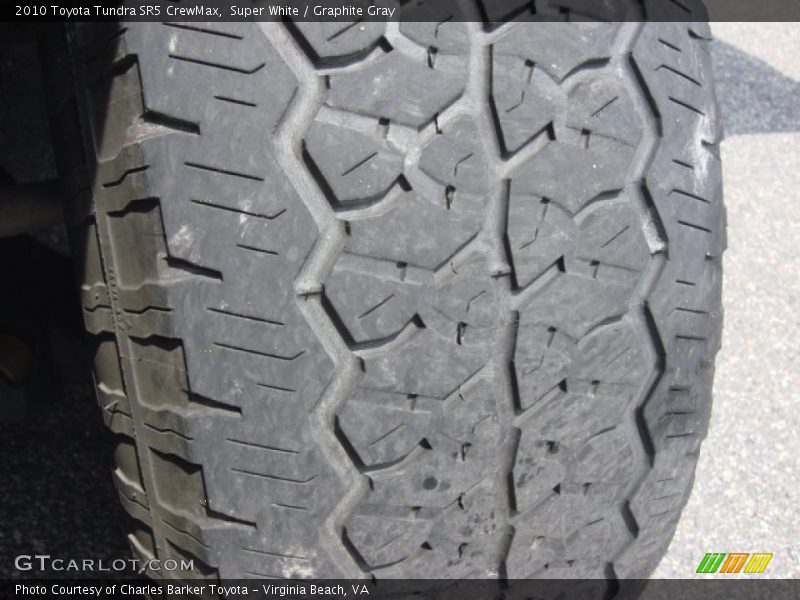 Super White / Graphite Gray 2010 Toyota Tundra SR5 CrewMax