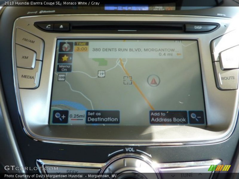 Monaco White / Gray 2013 Hyundai Elantra Coupe SE
