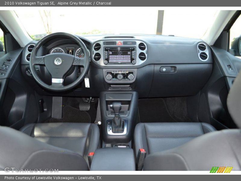Alpine Grey Metallic / Charcoal 2010 Volkswagen Tiguan SE