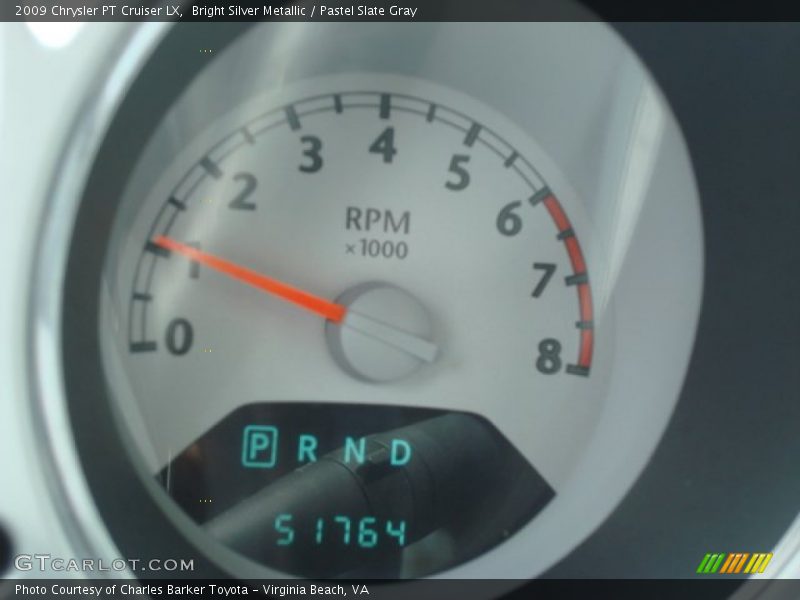 Bright Silver Metallic / Pastel Slate Gray 2009 Chrysler PT Cruiser LX