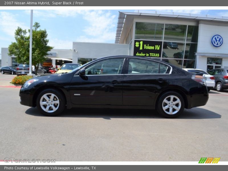 Super Black / Frost 2007 Nissan Altima Hybrid