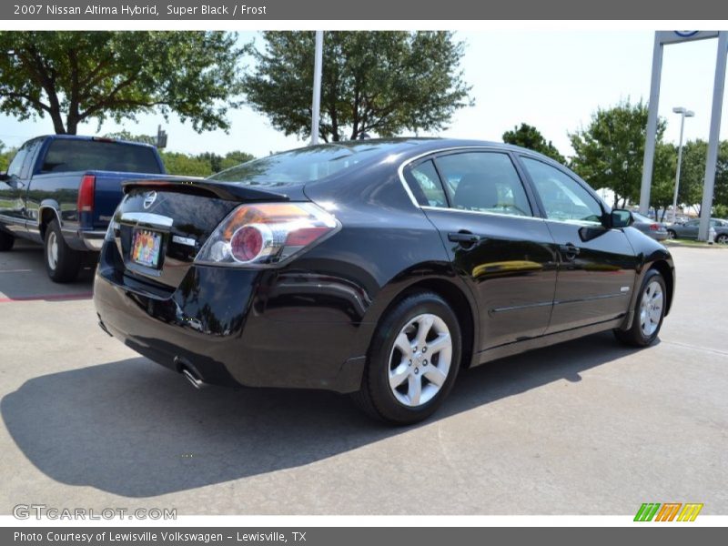 Super Black / Frost 2007 Nissan Altima Hybrid