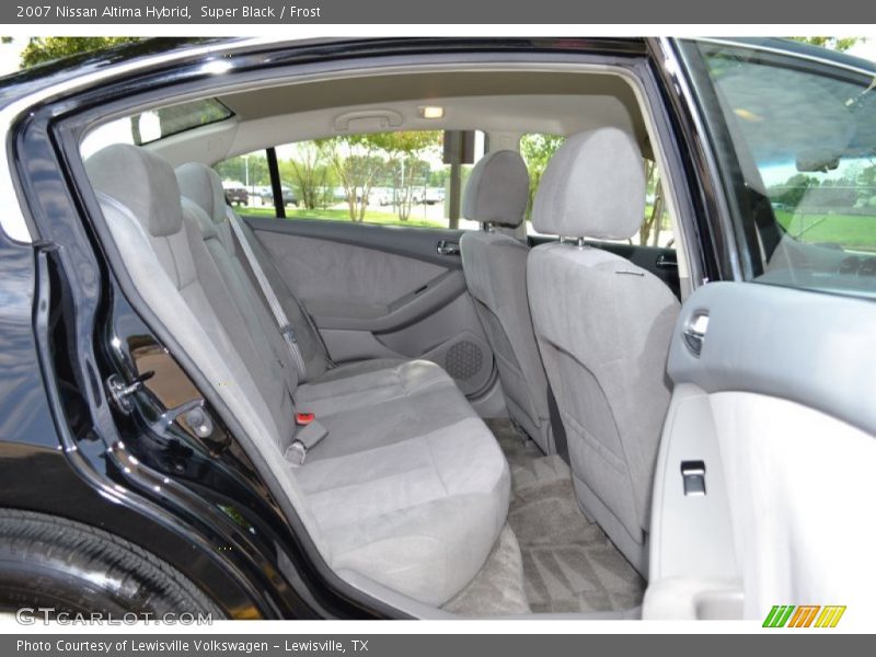 Super Black / Frost 2007 Nissan Altima Hybrid