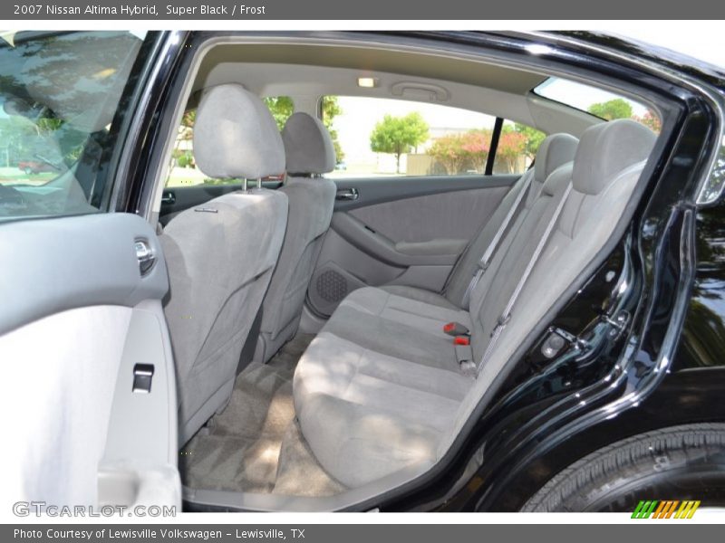 Super Black / Frost 2007 Nissan Altima Hybrid