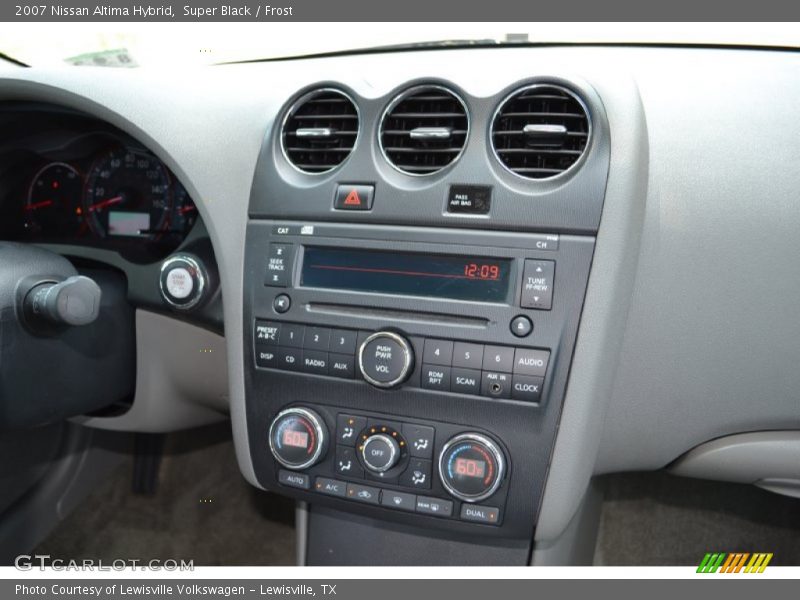 Super Black / Frost 2007 Nissan Altima Hybrid
