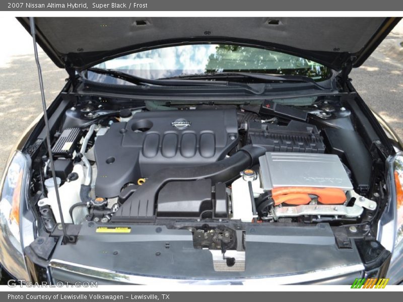 Super Black / Frost 2007 Nissan Altima Hybrid