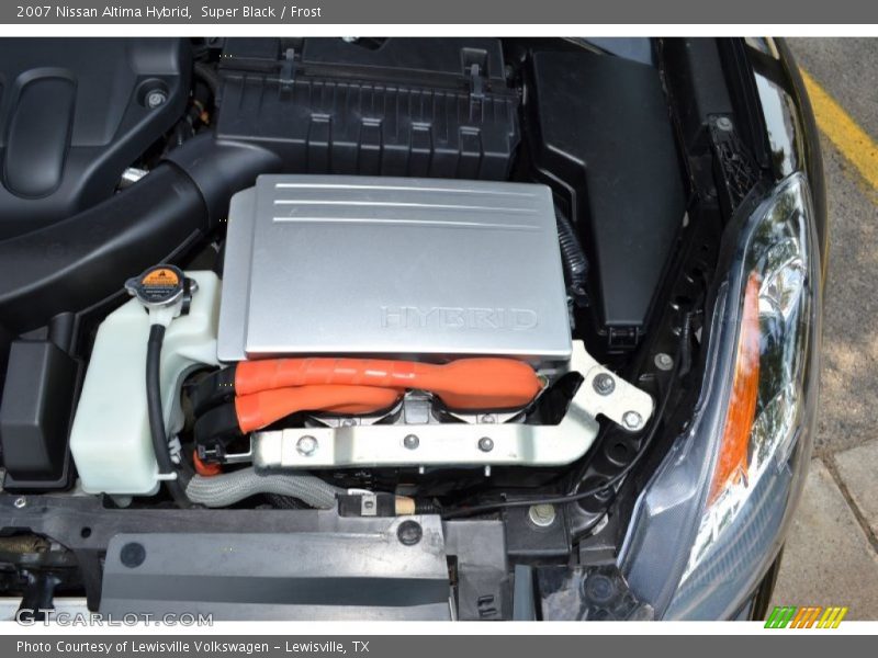 Super Black / Frost 2007 Nissan Altima Hybrid
