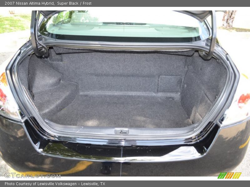 Super Black / Frost 2007 Nissan Altima Hybrid