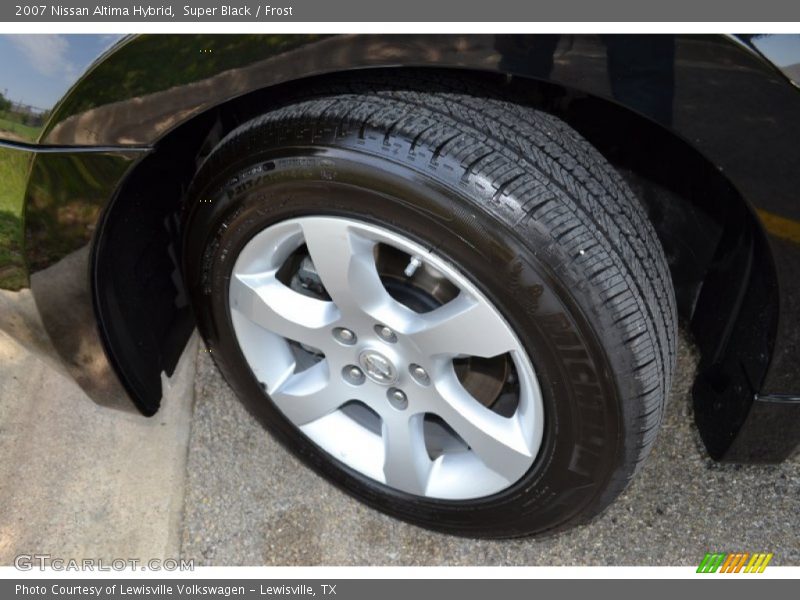 Super Black / Frost 2007 Nissan Altima Hybrid