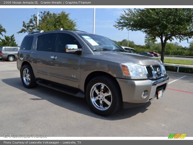 Granite Metallic / Graphite/Titanium 2006 Nissan Armada SE