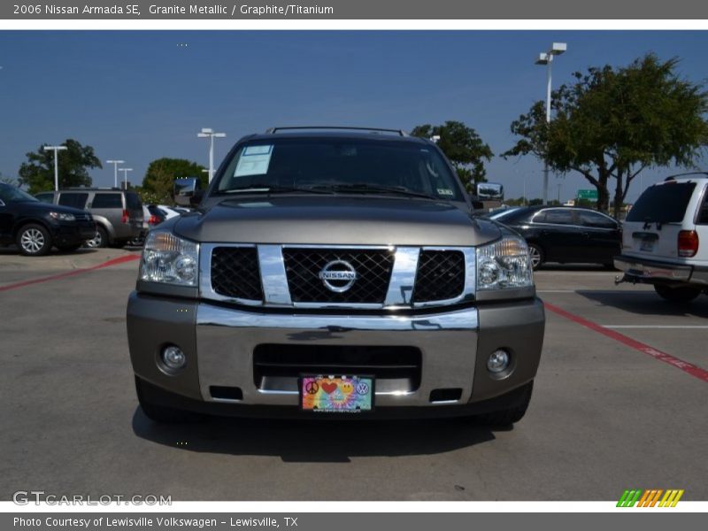 Granite Metallic / Graphite/Titanium 2006 Nissan Armada SE