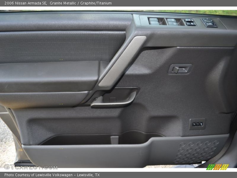 Granite Metallic / Graphite/Titanium 2006 Nissan Armada SE