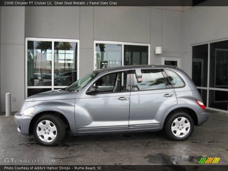 Silver Steel Metallic / Pastel Slate Gray 2008 Chrysler PT Cruiser LX