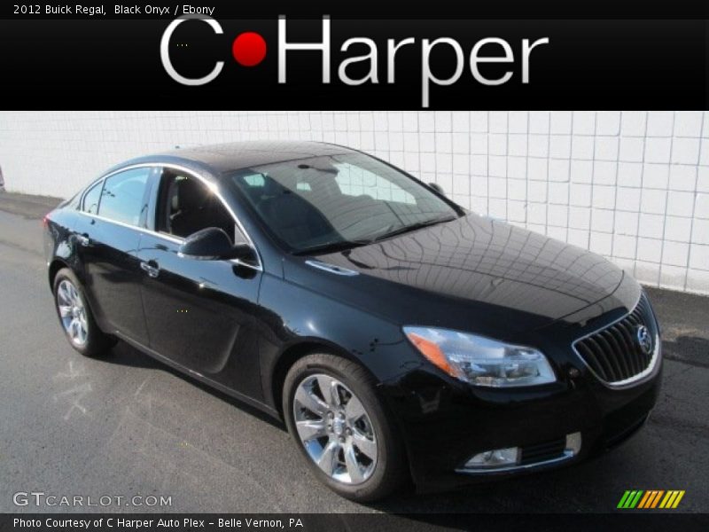 Black Onyx / Ebony 2012 Buick Regal