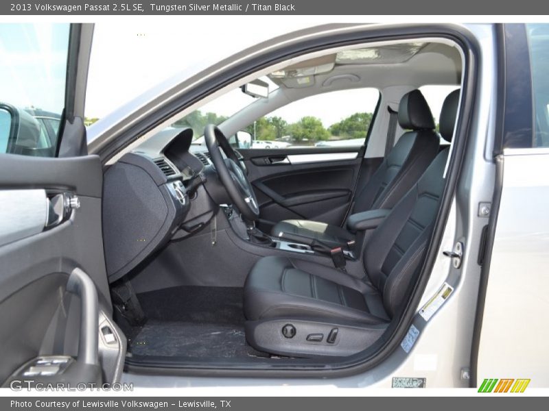 Tungsten Silver Metallic / Titan Black 2013 Volkswagen Passat 2.5L SE
