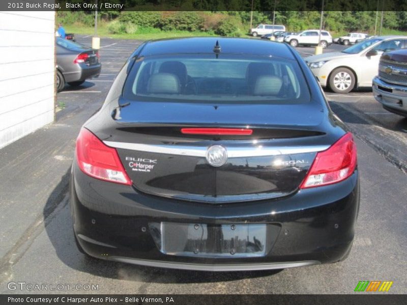 Black Onyx / Ebony 2012 Buick Regal