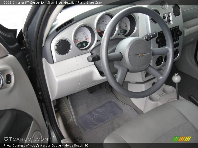 Silver Steel Metallic / Pastel Slate Gray 2008 Chrysler PT Cruiser LX
