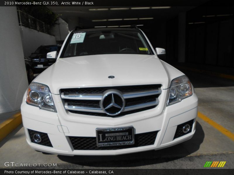Arctic White / Black 2010 Mercedes-Benz GLK 350