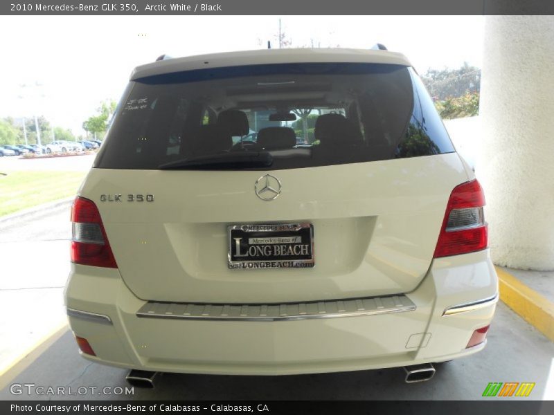 Arctic White / Black 2010 Mercedes-Benz GLK 350