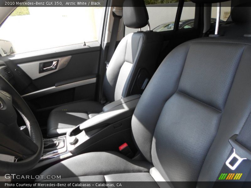Arctic White / Black 2010 Mercedes-Benz GLK 350