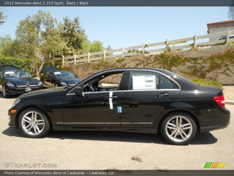  2013 C 250 Sport Black