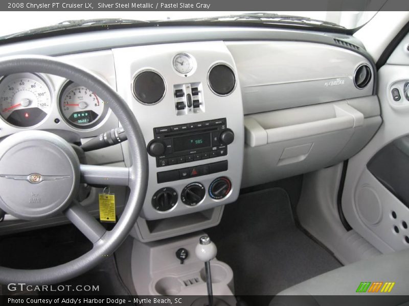 Silver Steel Metallic / Pastel Slate Gray 2008 Chrysler PT Cruiser LX