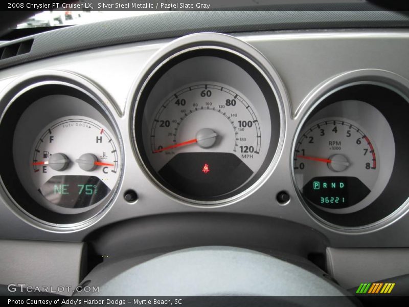 Silver Steel Metallic / Pastel Slate Gray 2008 Chrysler PT Cruiser LX