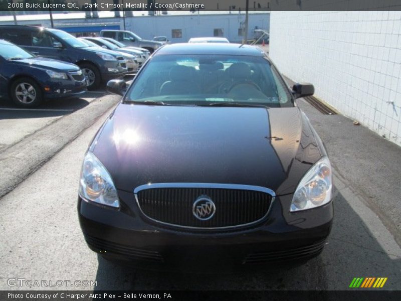 Dark Crimson Metallic / Cocoa/Cashmere 2008 Buick Lucerne CXL