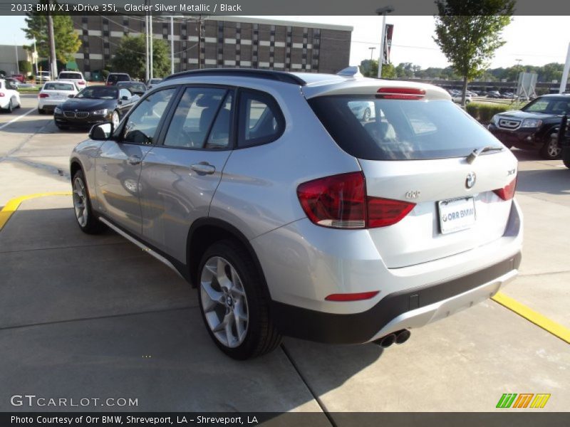 Glacier Silver Metallic / Black 2013 BMW X1 xDrive 35i