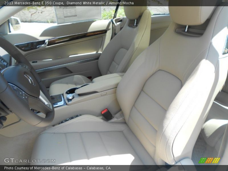 Front Seat of 2013 E 350 Coupe