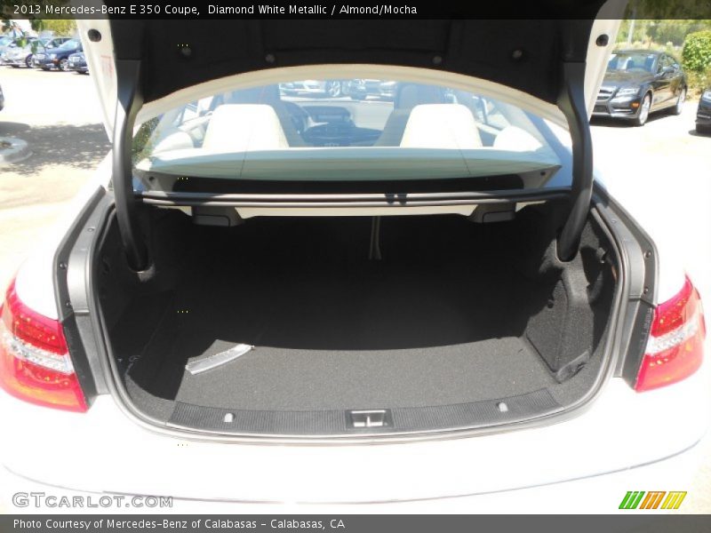  2013 E 350 Coupe Trunk