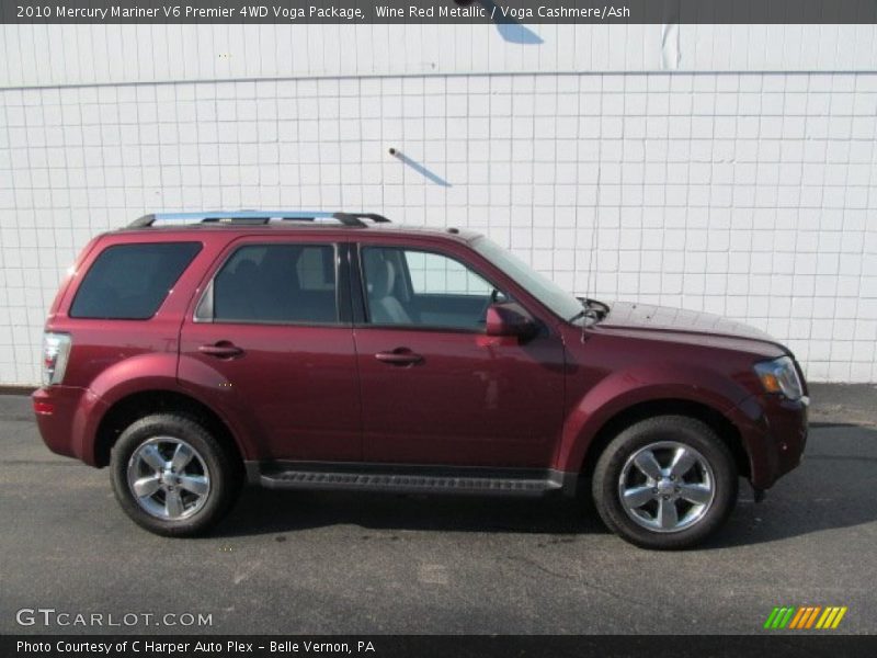  2010 Mariner V6 Premier 4WD Voga Package Wine Red Metallic