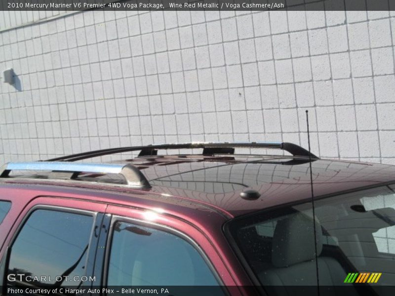 Wine Red Metallic / Voga Cashmere/Ash 2010 Mercury Mariner V6 Premier 4WD Voga Package
