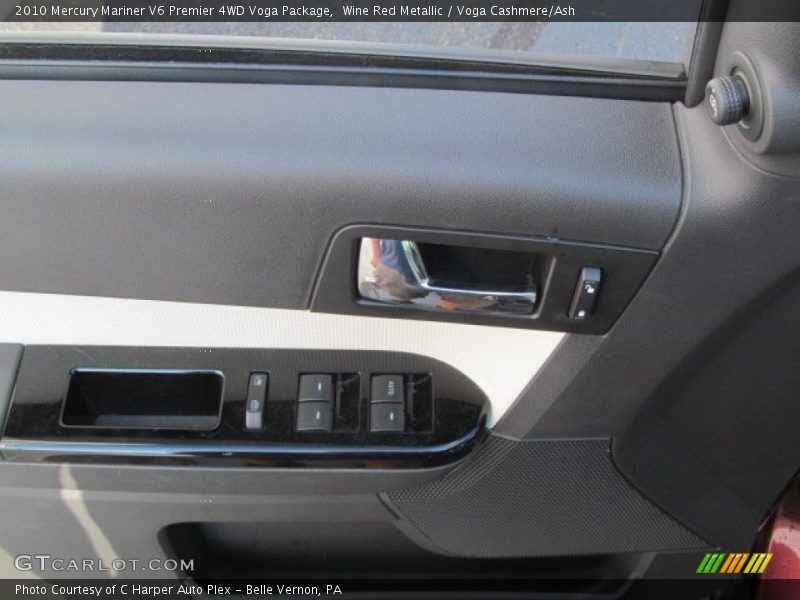 Wine Red Metallic / Voga Cashmere/Ash 2010 Mercury Mariner V6 Premier 4WD Voga Package