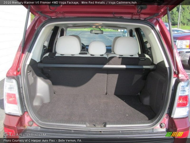  2010 Mariner V6 Premier 4WD Voga Package Trunk
