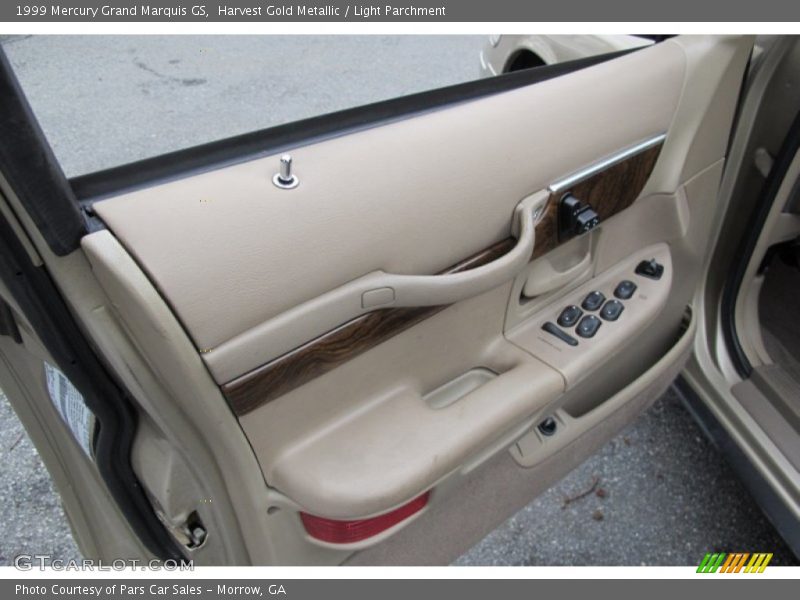 Harvest Gold Metallic / Light Parchment 1999 Mercury Grand Marquis GS