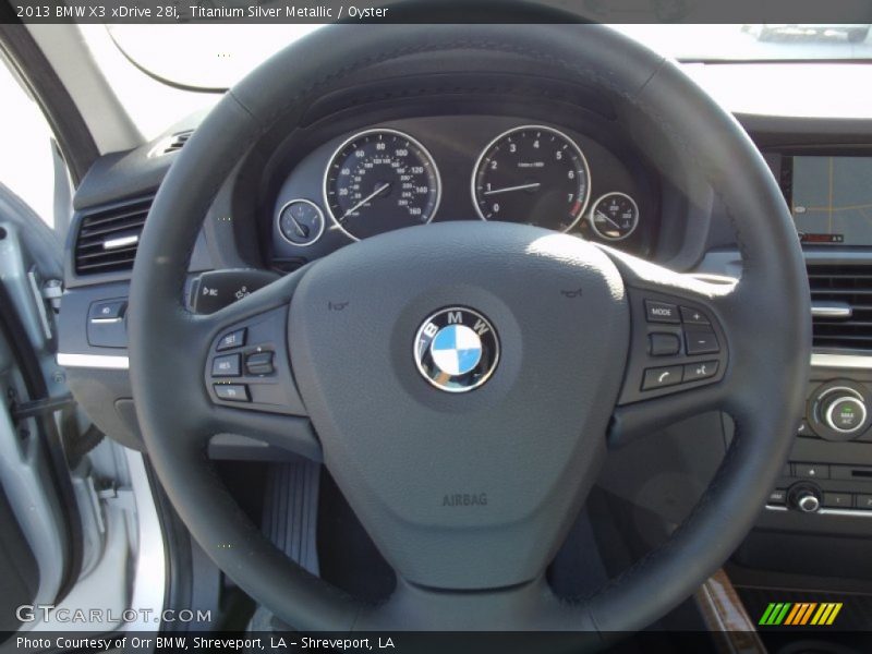  2013 X3 xDrive 28i Steering Wheel