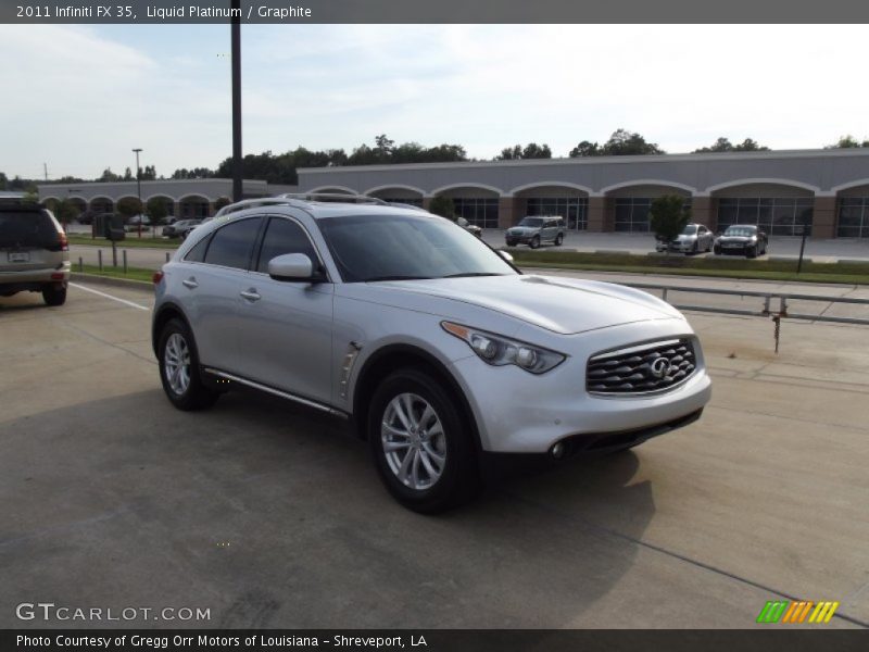 Liquid Platinum / Graphite 2011 Infiniti FX 35