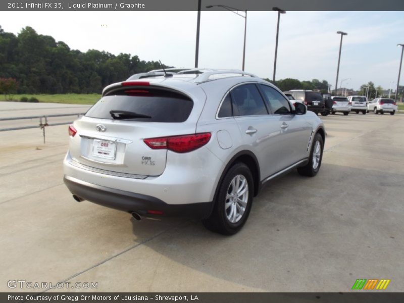 Liquid Platinum / Graphite 2011 Infiniti FX 35