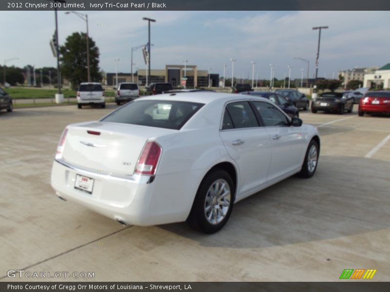 Ivory Tri-Coat Pearl / Black 2012 Chrysler 300 Limited