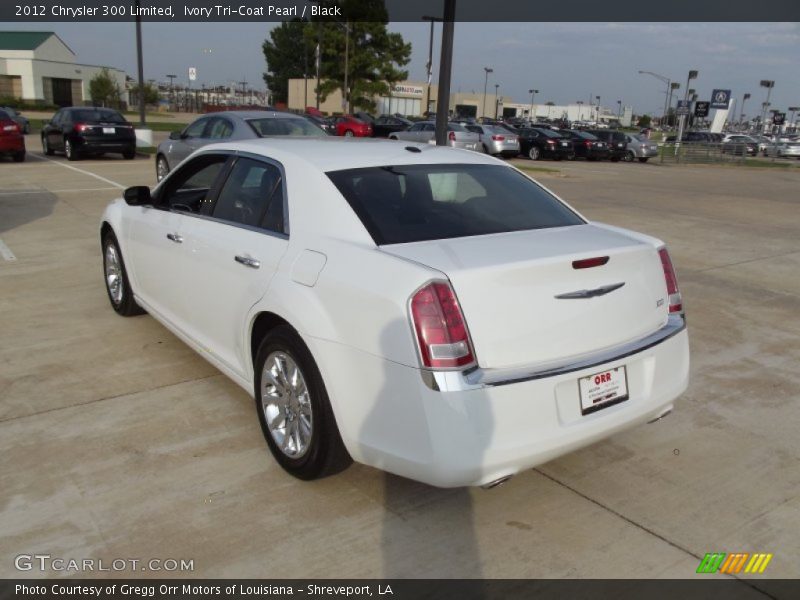 Ivory Tri-Coat Pearl / Black 2012 Chrysler 300 Limited