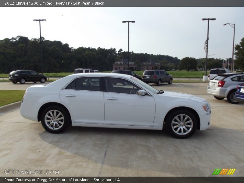 Ivory Tri-Coat Pearl / Black 2012 Chrysler 300 Limited