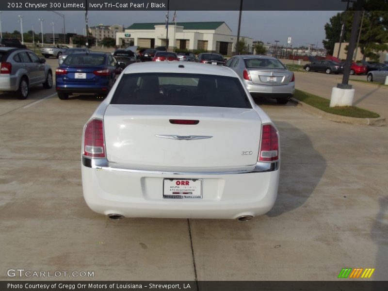 Ivory Tri-Coat Pearl / Black 2012 Chrysler 300 Limited